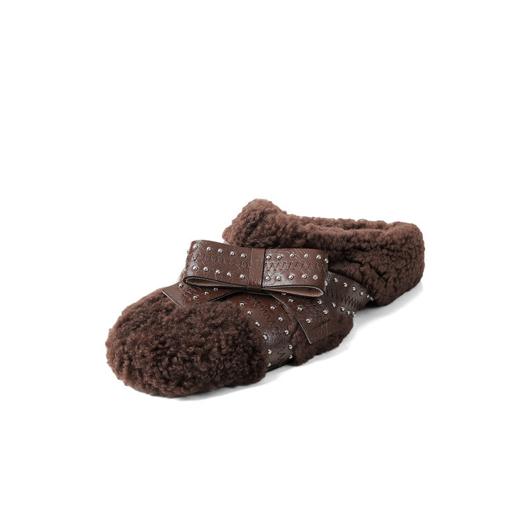 Pure shearling warmth