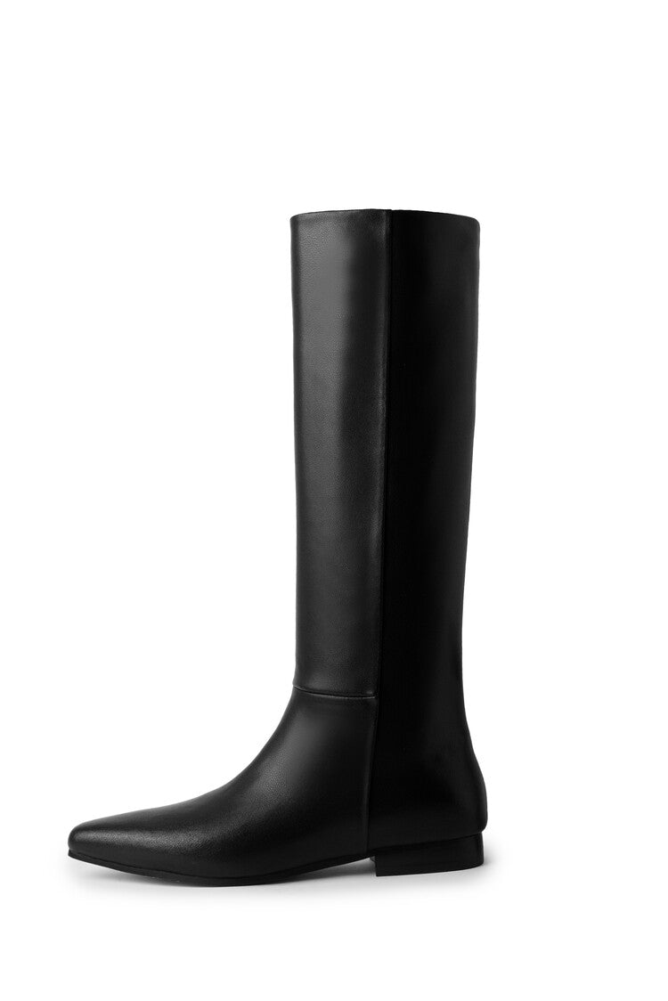 Handcrafted Cowhide Ankle Boots