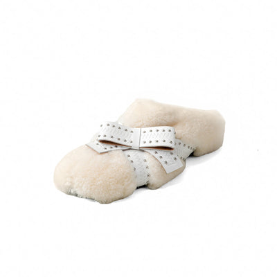 Pure shearling warmth