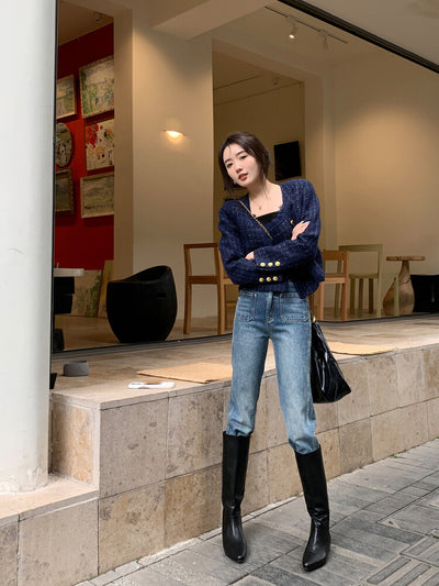 Handcrafted Cowhide Ankle Boots