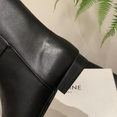 Handcrafted Cowhide Ankle Boots