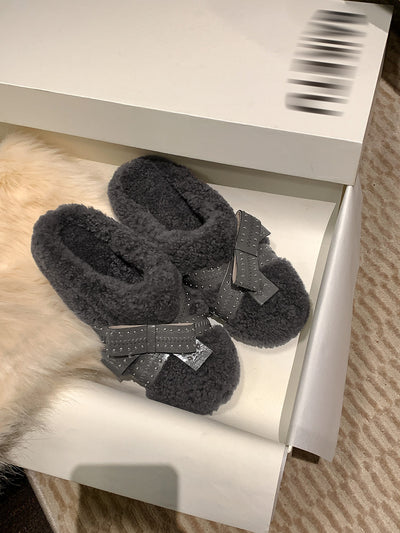 Pure shearling warmth