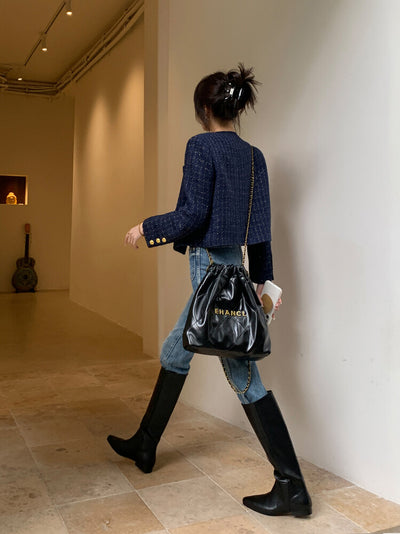 Handcrafted Cowhide Ankle Boots